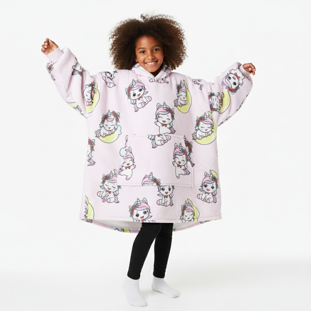 Unicorn Allsleepers Original Kids Cloud Hoodie