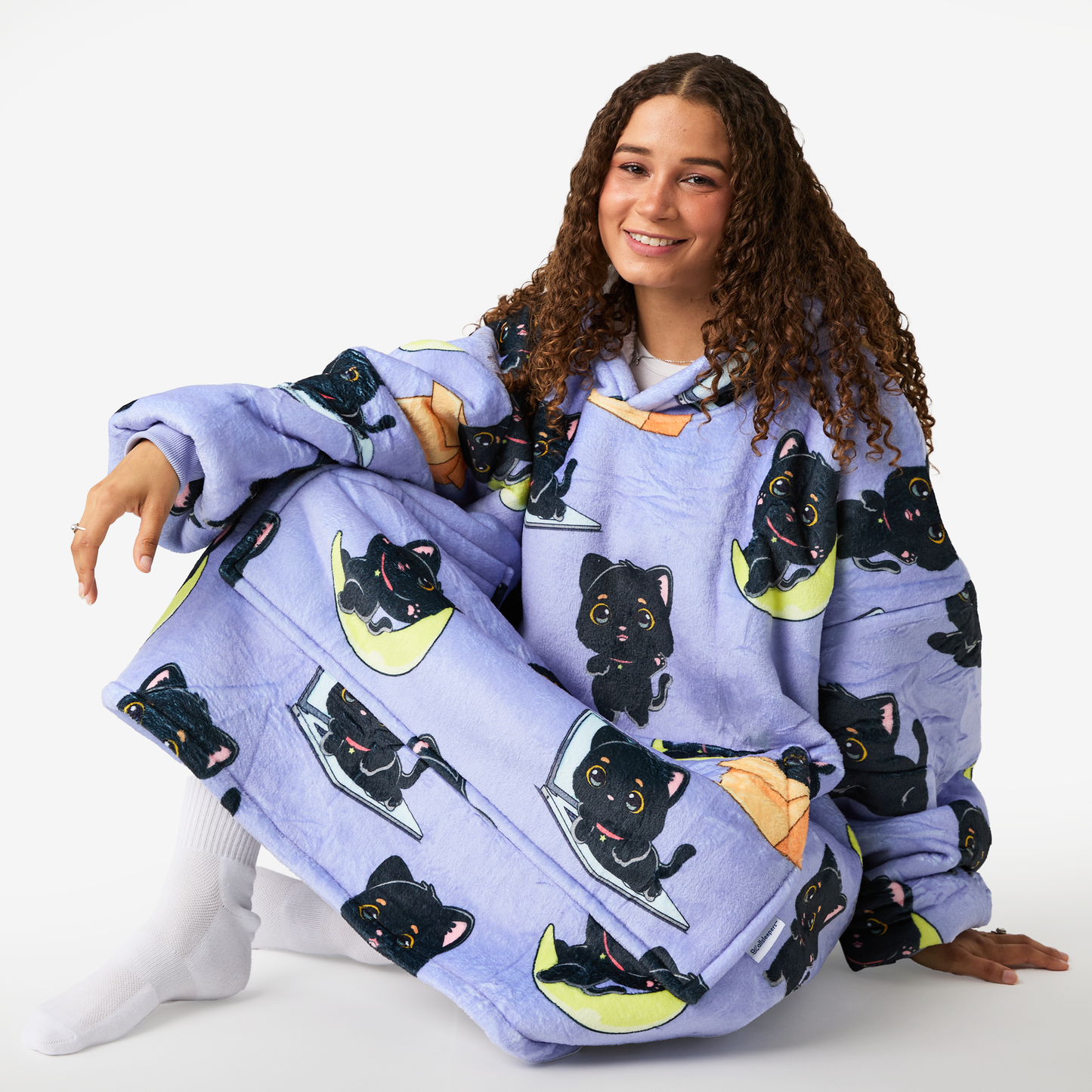 Black Cat Allsleepers™ Original Cloud Hoodie