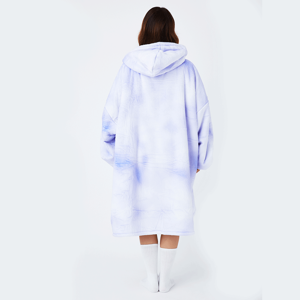 Purple Tie-Dye allcozy™ Original Cloud Hoodie