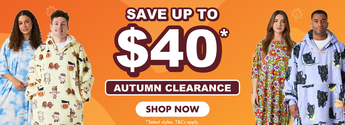 Autumn Clearance. Save up to $40.