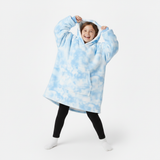 Blue Tie-Dye Allsleepers™ Original Kids Cloud Hoodie