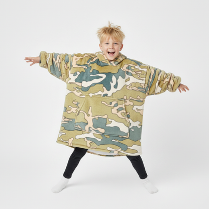 Camo Allsleepers Original Kids Cloud Hoodie
