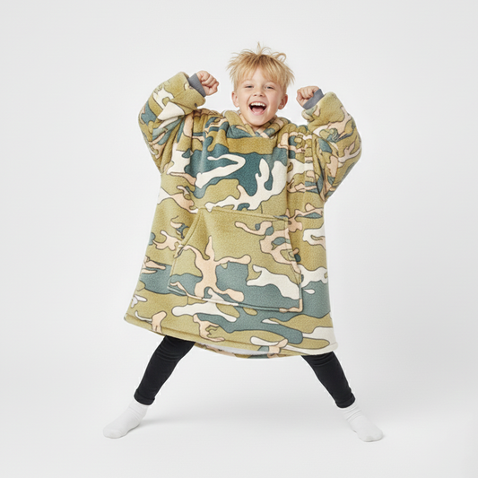 Camo Allsleepers Original Kids Cloud Hoodie