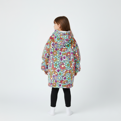 Flower Power Allsleepers Original Kids Cloud Hoodie