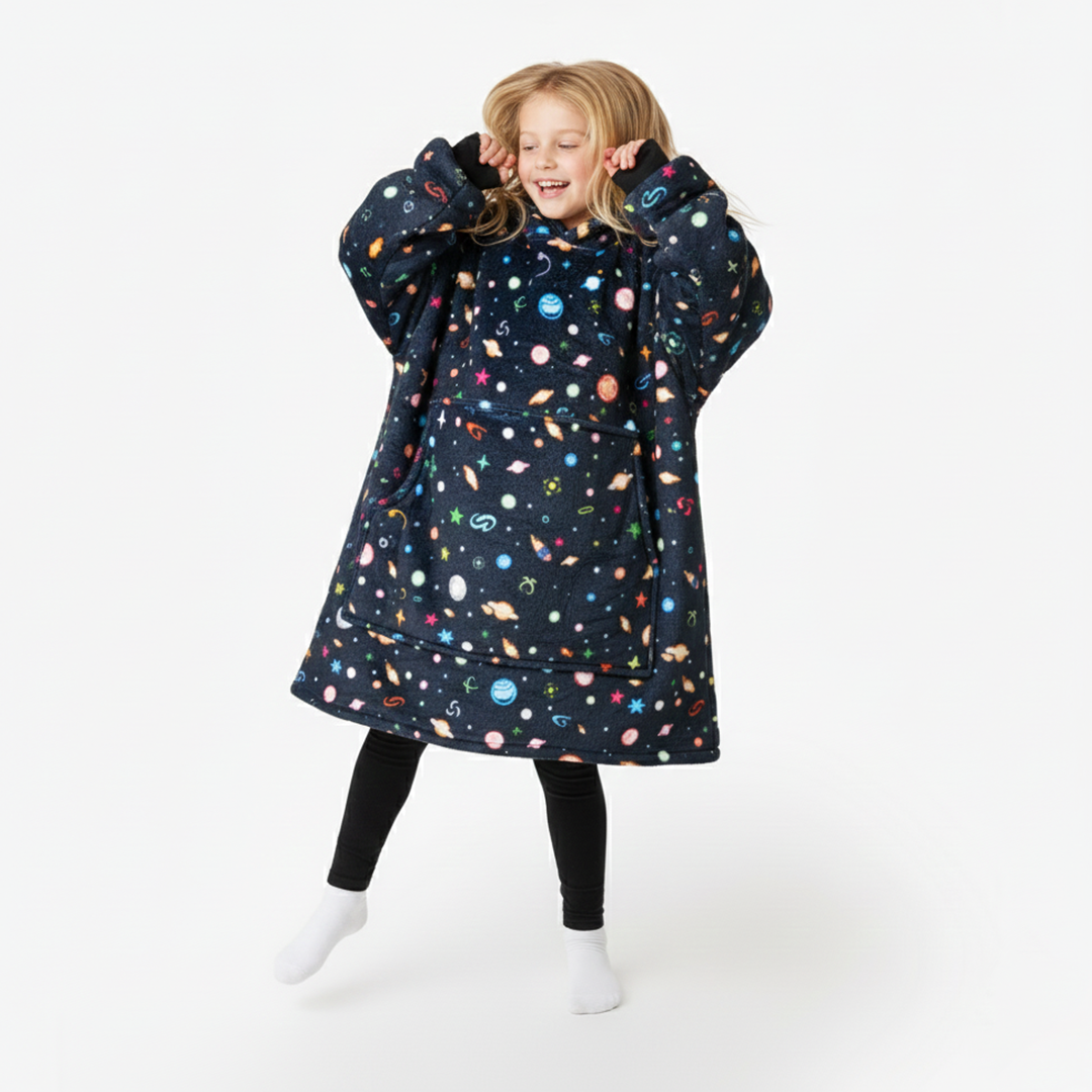 Galaxy Allsleepers Original Kids Cloud Hoodie