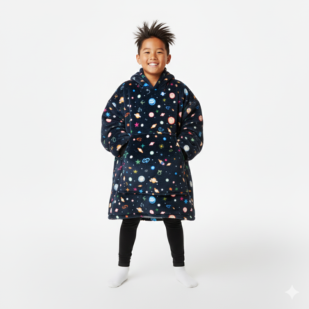Galaxy Allsleepers Original Kids Cloud Hoodie