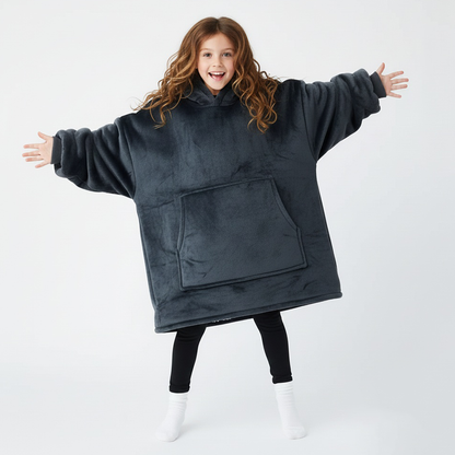 Grey Allsleepers Original Kids Cloud Hoodie