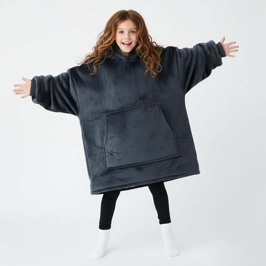 Grey Allsleepers Original Kids Cloud Hoodie