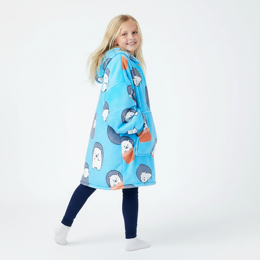 Hedgehog Allsleepers Original Kids Cloud Hoodie