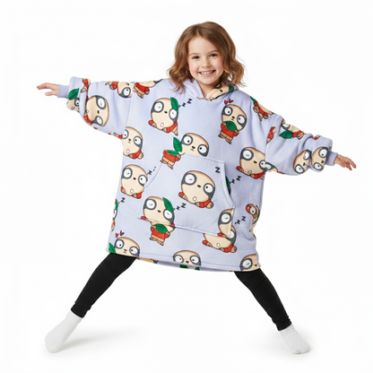 Lazy Sloth Allsleepers Original Kids Cloud Hoodie