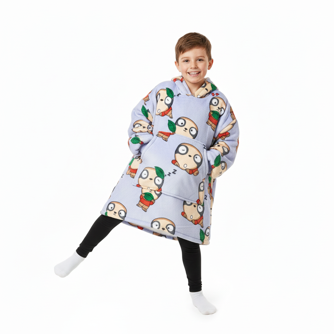 Lazy Sloth Allsleepers Original Kids Cloud Hoodie