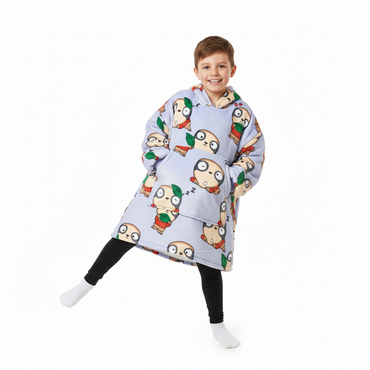 Lazy Sloth Allsleepers Original Kids Cloud Hoodie