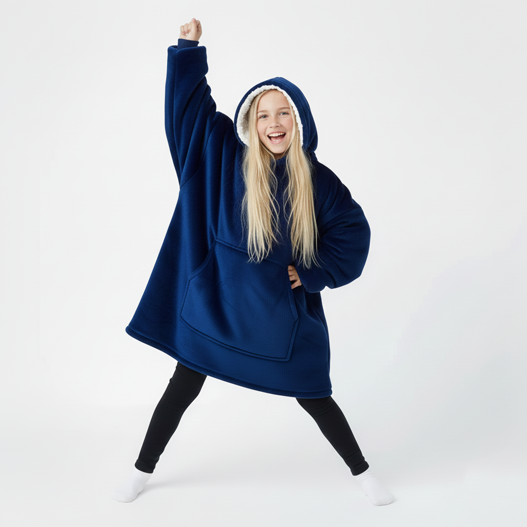 Navy Allsleepers Original Kids Cloud Hoodie