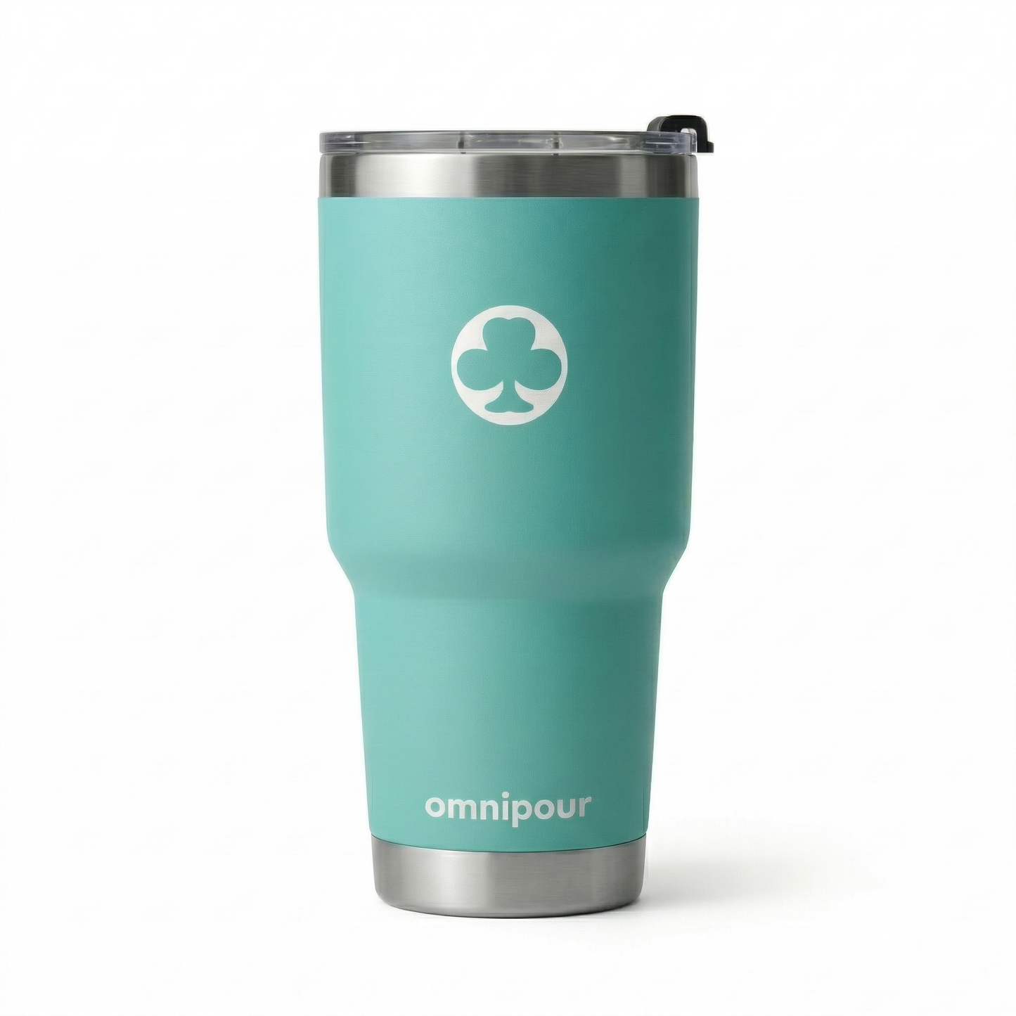 OmniPour™ 30 oz Tumbler with Spill-Resistant Lid - Turquoise Breeze