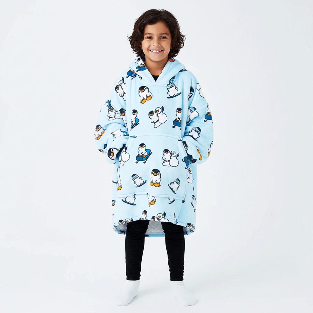 Penguin Allsleepers Original Kids Cloud Hoodie