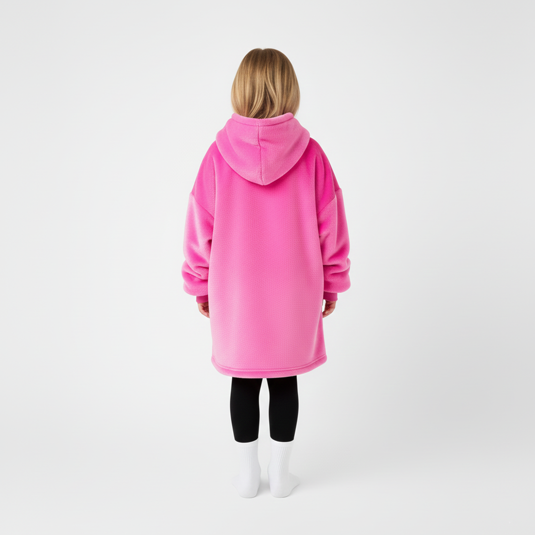 Pink Allsleepers Original Kids Cloud Hoodie