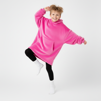 Pink Allsleepers Original Kids Cloud Hoodie