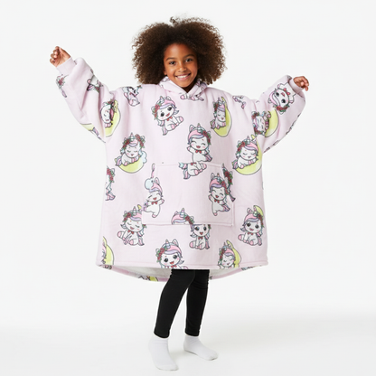 Unicorn Allsleepers Original Kids Cloud Hoodie