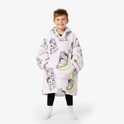 Unicorn Allsleepers Original Kids Cloud Hoodie