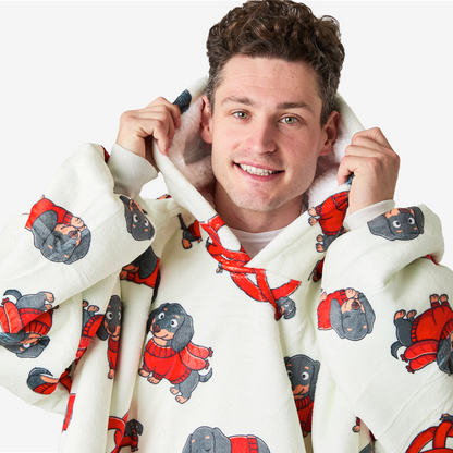 Mini Dachshund Allsleepers™ Original Cloud Hoodie