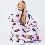 Dachshund Allsleepers™ Original Cloud Blanket Hoodie