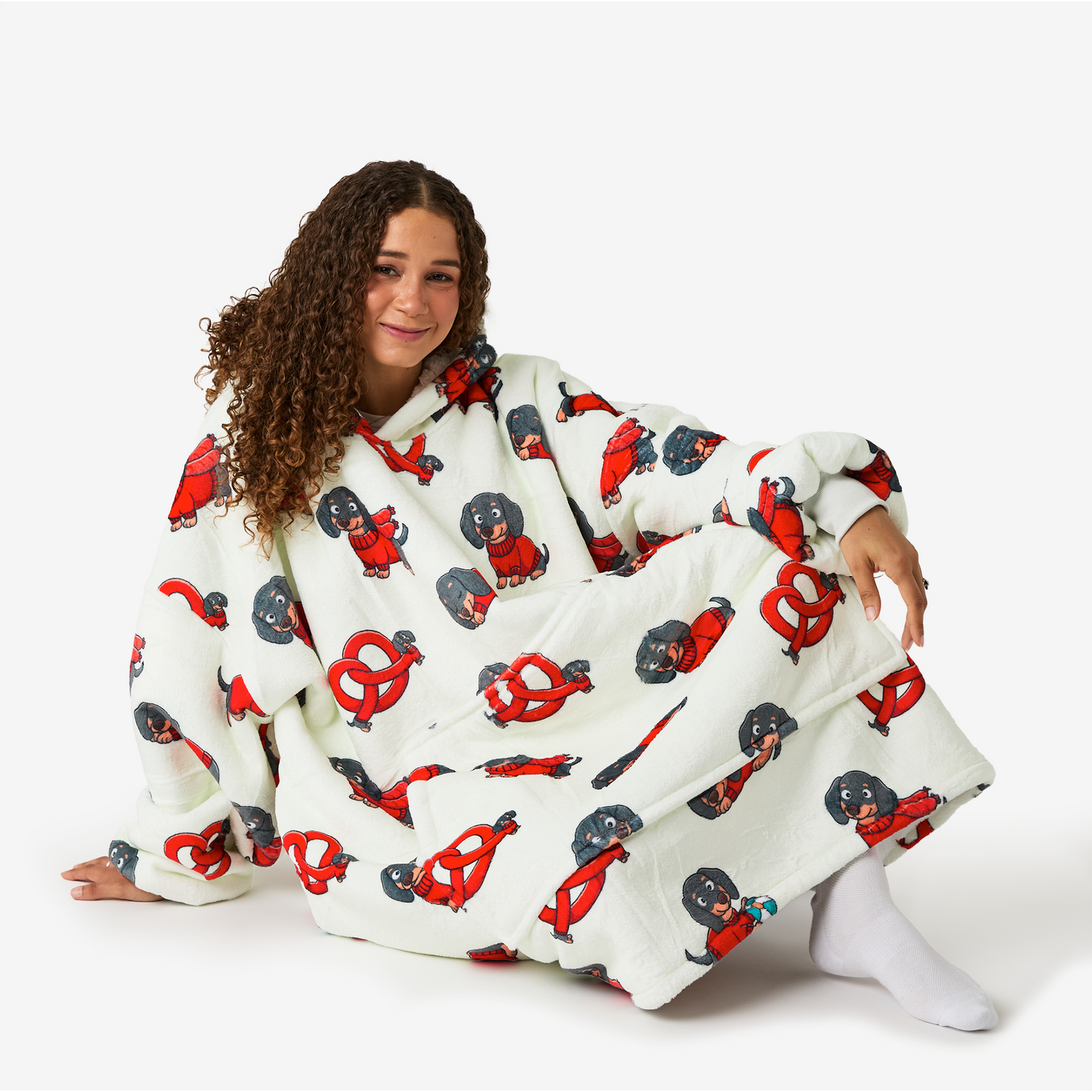 Mini Dachshund Allsleepers™ Original Cloud Hoodie