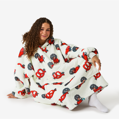 Mini Dachshund Allsleepers™ Original Cloud Hoodie