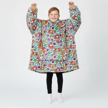 Flower Power Allsleepers Original Kids Cloud Hoodie