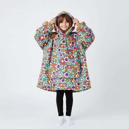 Flower Power Allsleepers Original Kids Cloud Hoodie