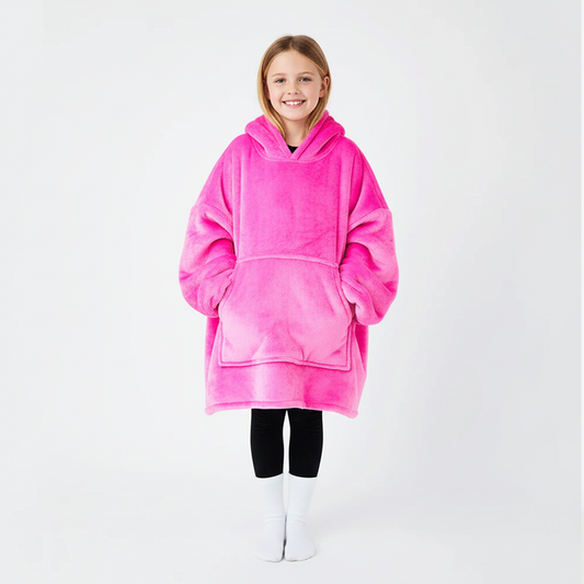 Pink Allsleepers Original Kids Cloud Hoodie