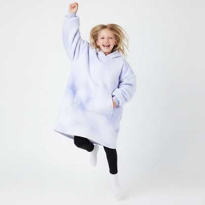 Purple Tie-Dye Allsleepers Original Kids Cloud Hoodie