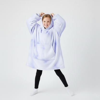 Purple Tie-Dye Allsleepers Original Kids Cloud Hoodie